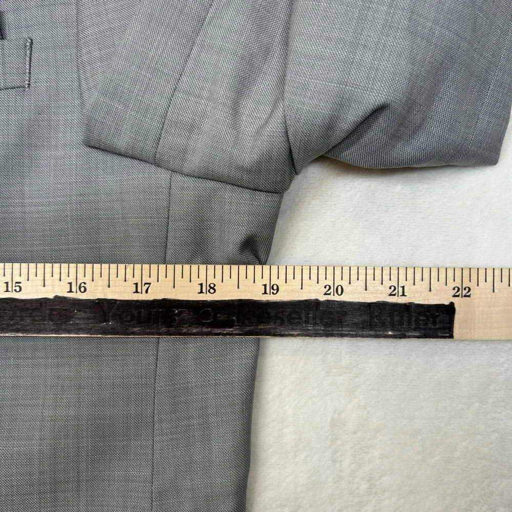 Bar III Light Gray Suit Jacket Mens 38R 38 Skinny Bi-Stretch Comfort‎ $425 NEW